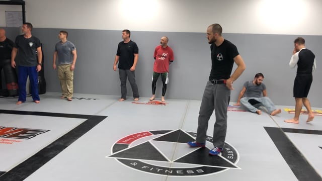 7) Push Kick in a combative environment
