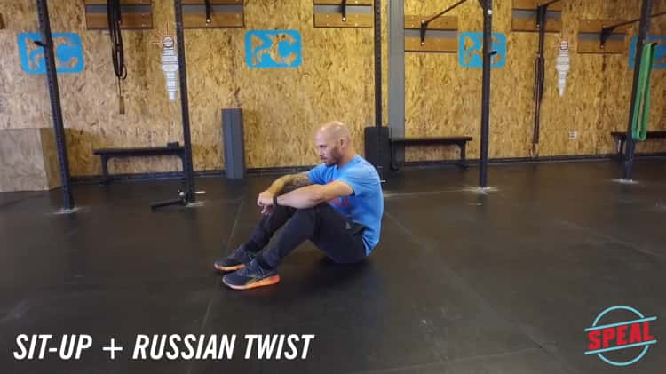 Sit up online twist