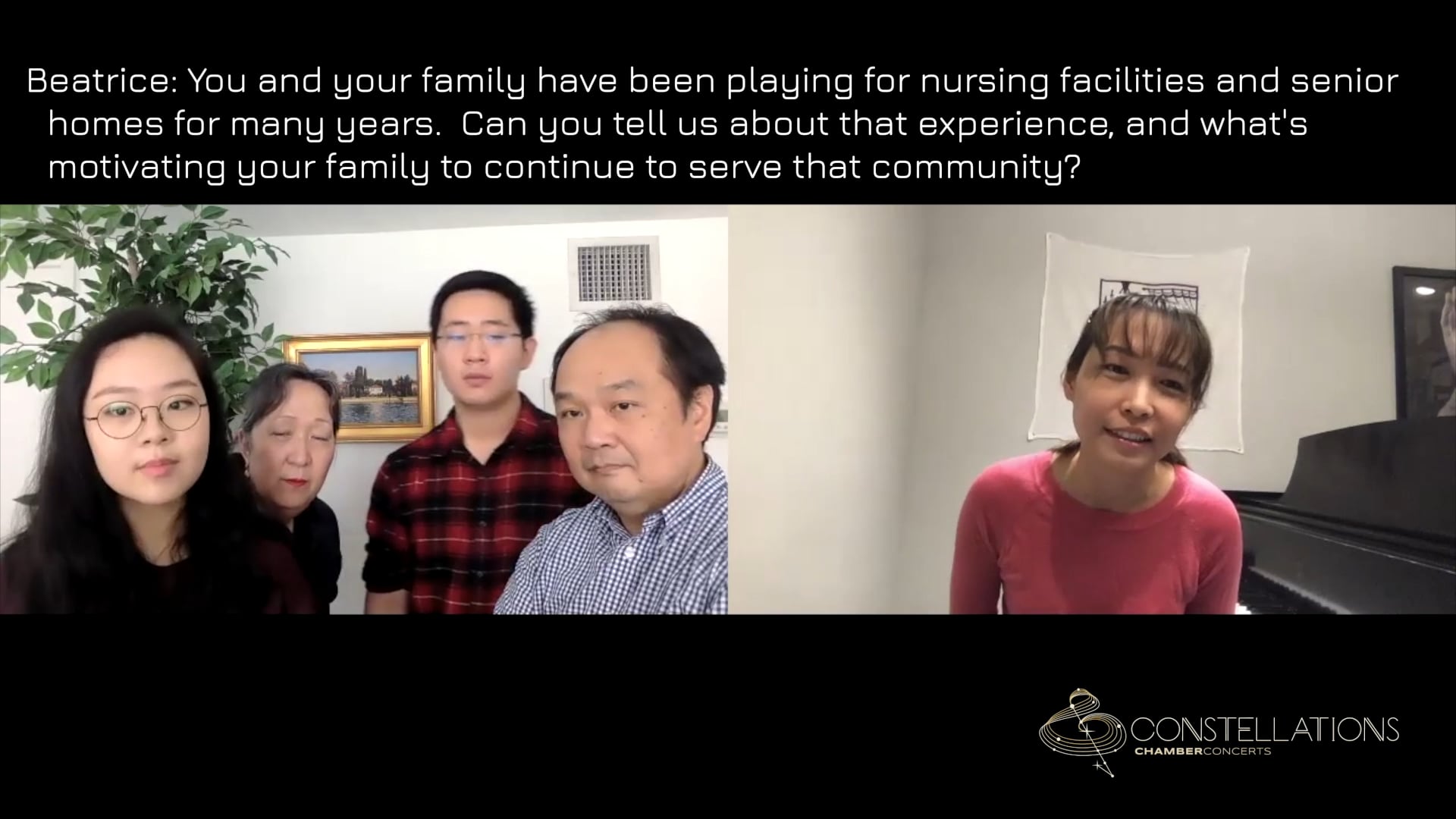 Discussion panel: Perspectives: Sounds of America (the Chen Family Quartet)