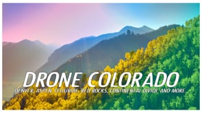 Drone over Colorado