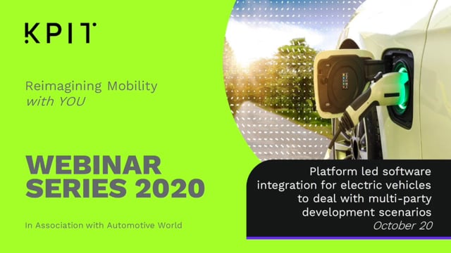 Platform-led software integration for electric vehicles to deal with multi-party development scenarios
