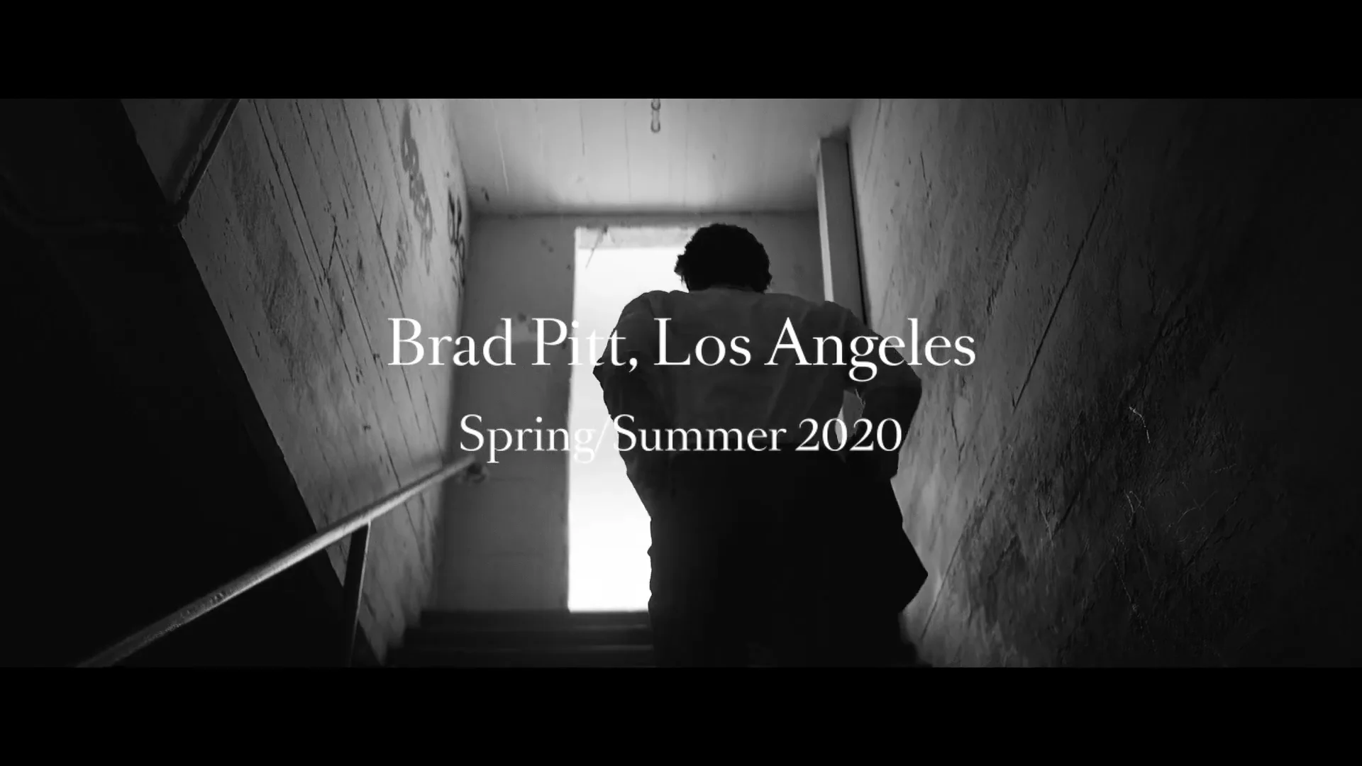 Brad Pitt and Brioni, an ideal match of 2020
