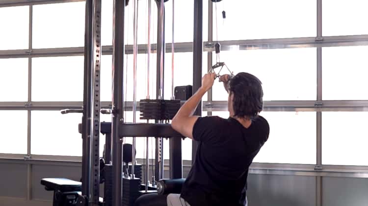 Neutral Grip Lat Pulldown Double Pump on Vimeo