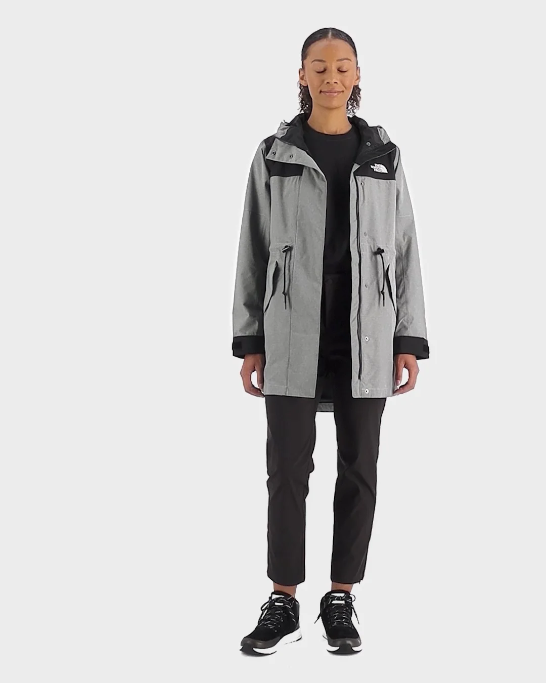 North face metroview store trench