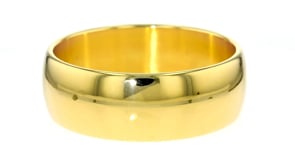 Italian Andiamo 14kt Yellow Gold Bangle Bracelet