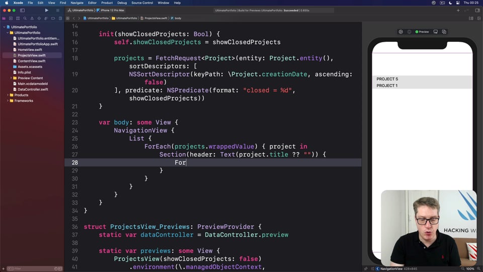 First steps in UI – Hacking with Swift+