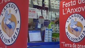 La venda de loteria de Nadal cau