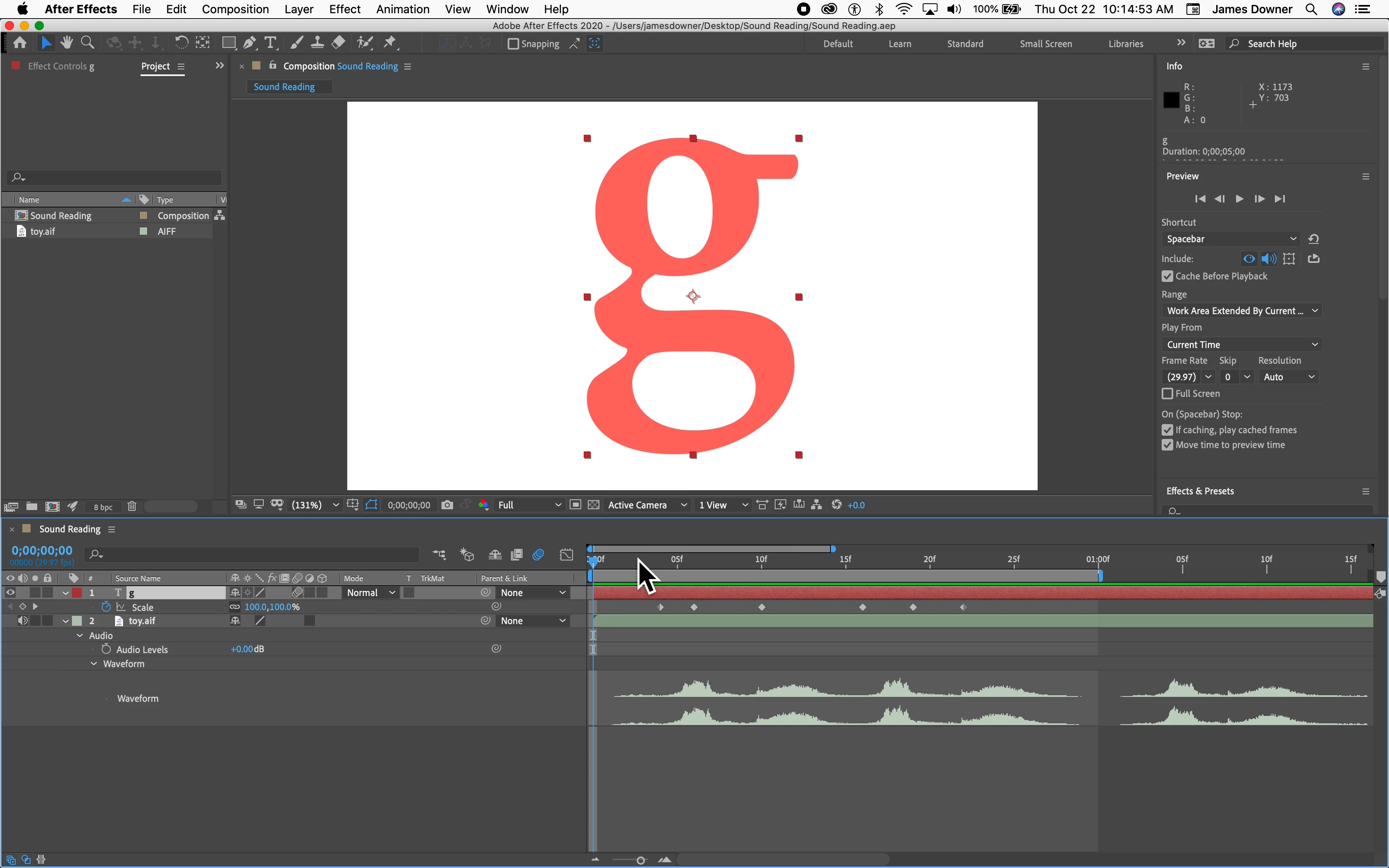 Sound Reading on Vimeo