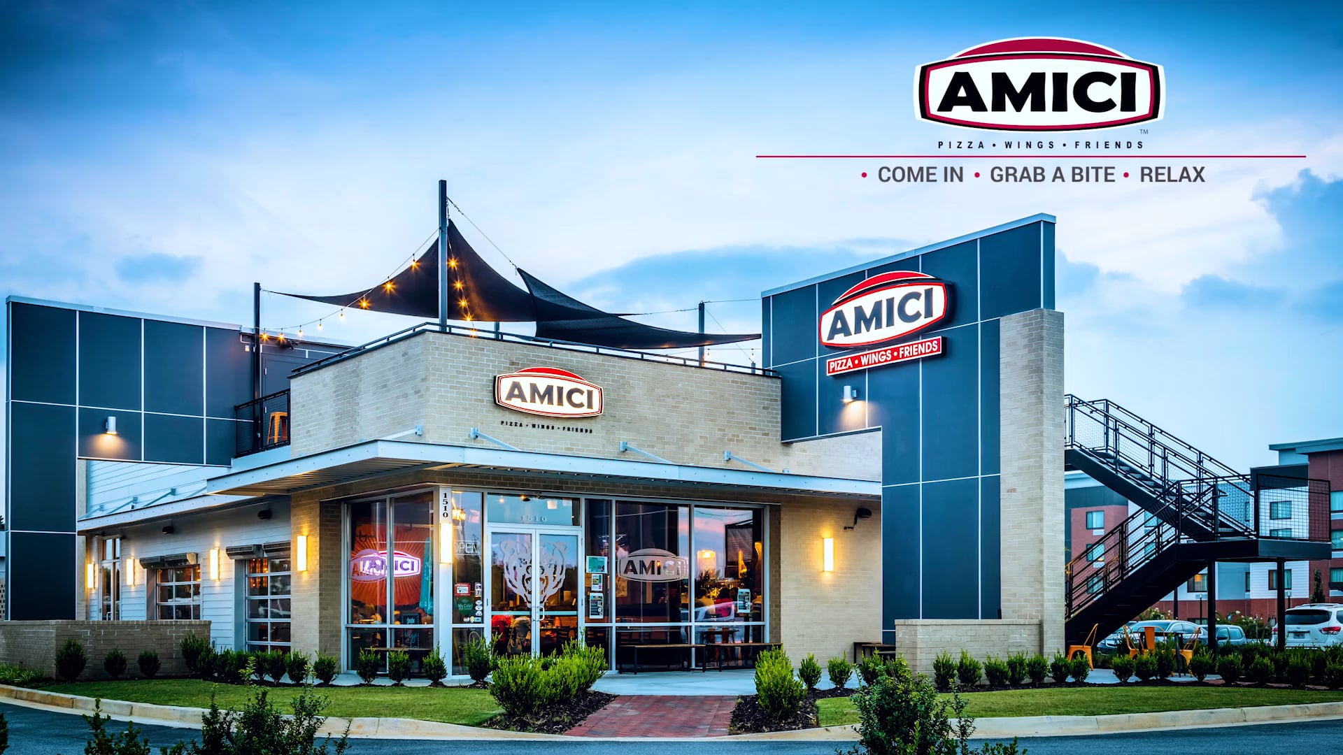 Amici - COME IN, GRAB A BITE, RELAX