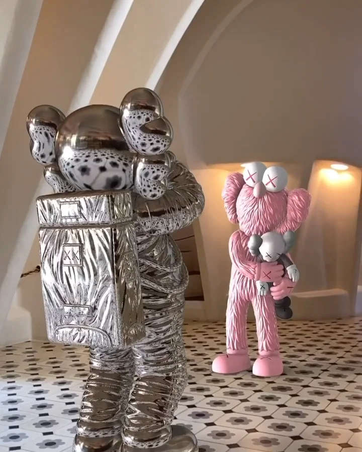 KAWS' New Video Uses Augmented Reality Inside of Gaudí's Casa