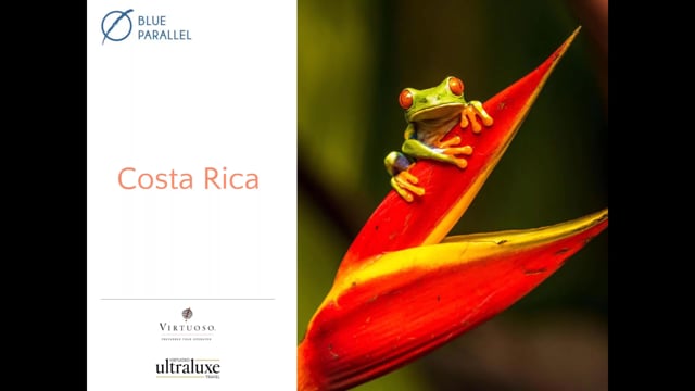 Ultra-luxe Journeys to Costa Rica with Blue Parallel