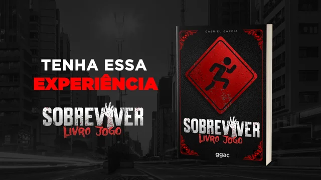 Sobreviver, o livro-jogo para sua aventura em São Paulo