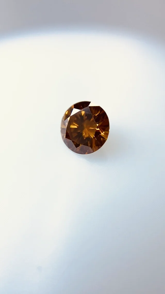 FANCY DEEP YELLOWISH ORANGE 0.395ct RD/RT0222/CGL