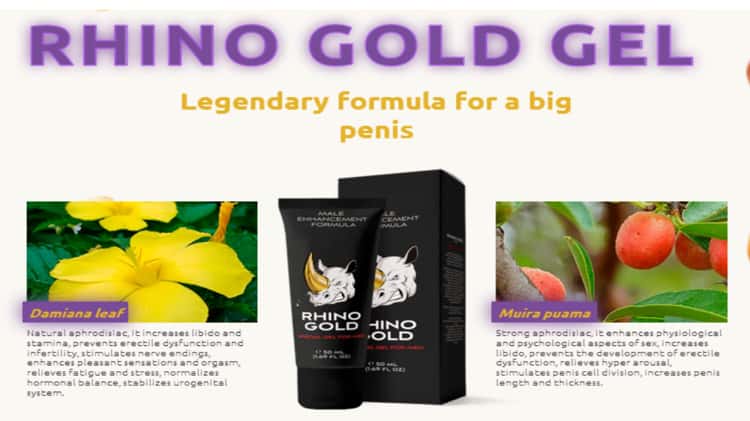 Original Rahino Gold Gel For Men