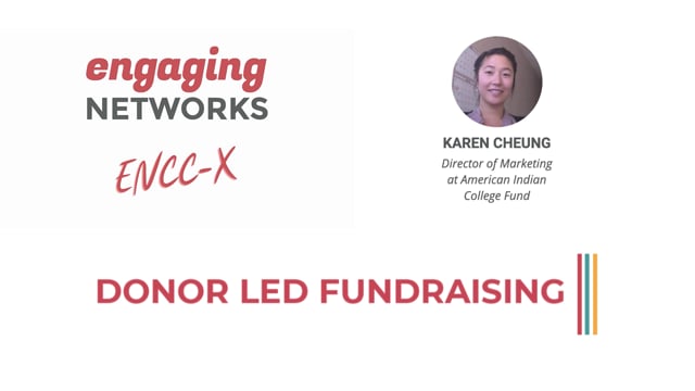 Karen Cheung - American Indian College Fund: Donor Led Fundraising