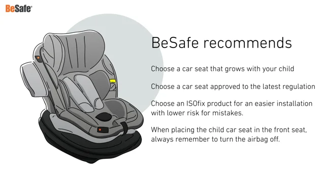 Baby car outlet seat size guide