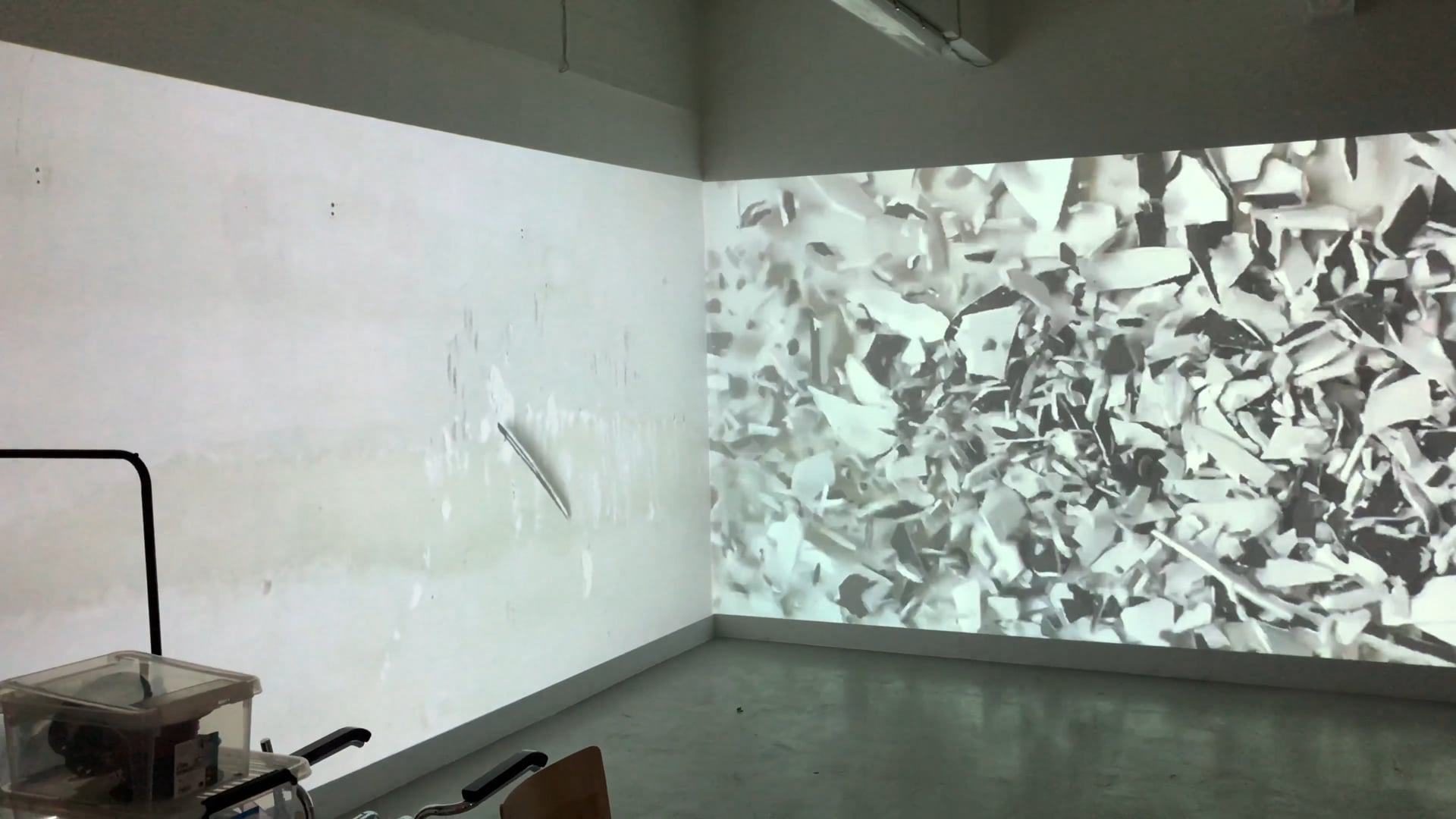 Paradigm shift installation-studio