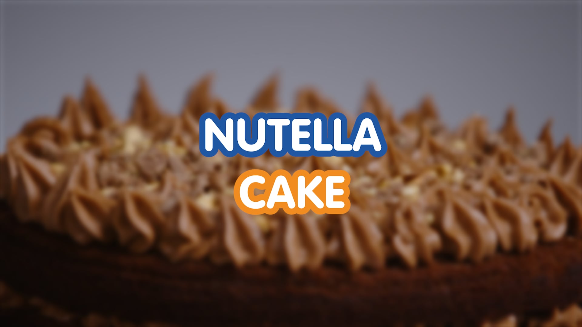 Nutella Cake - B&M Stores