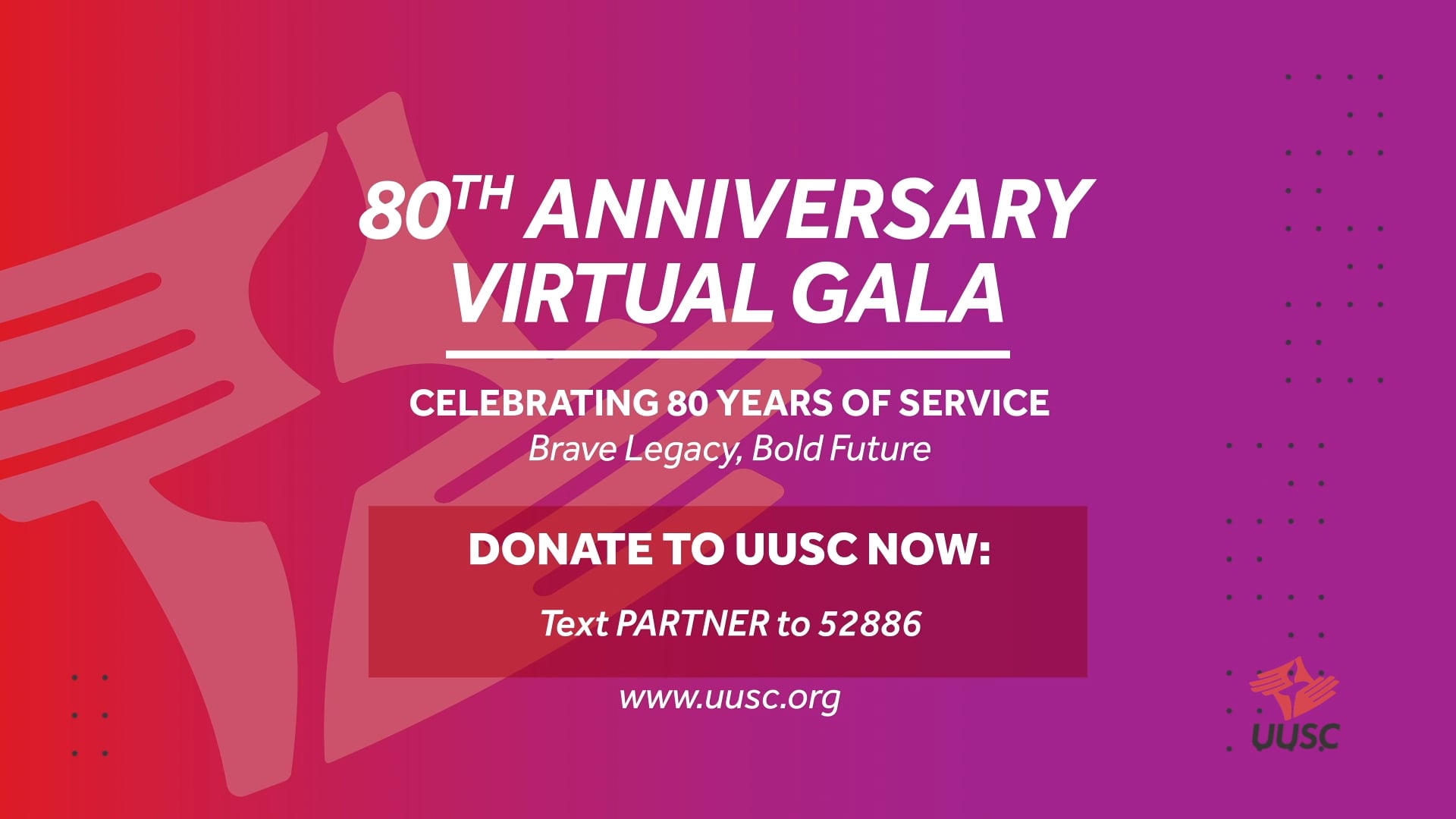 UUSC Virtual Gala 2020