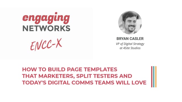4Site Studios: How to build page templates that marketers, split testers, and today's digital comms teams will love