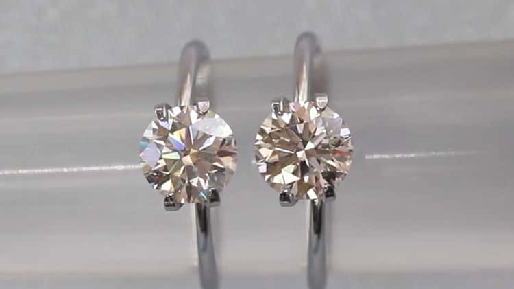 Hearts & arrows on sale moissanite