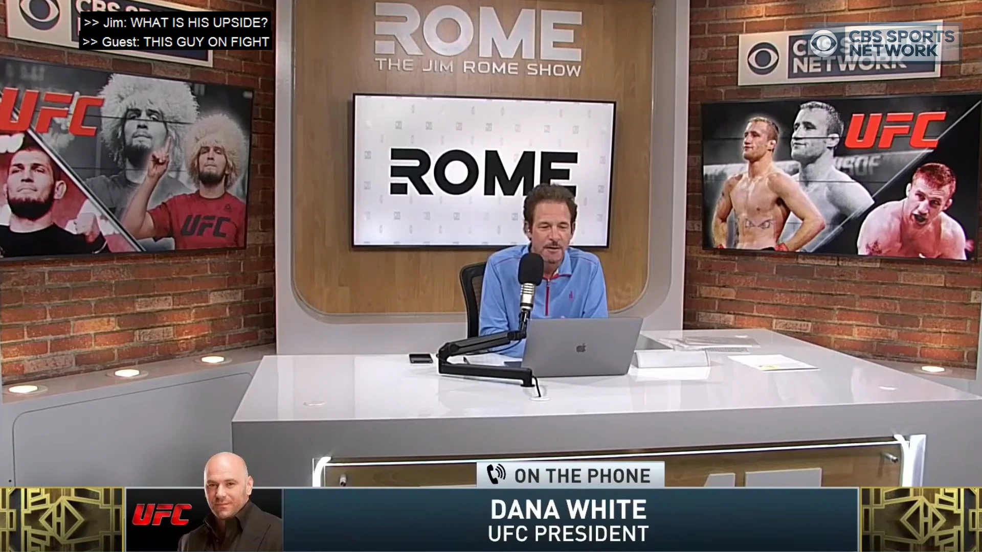 Dana White Announces Chimaev Vs Edwards on Vimeo