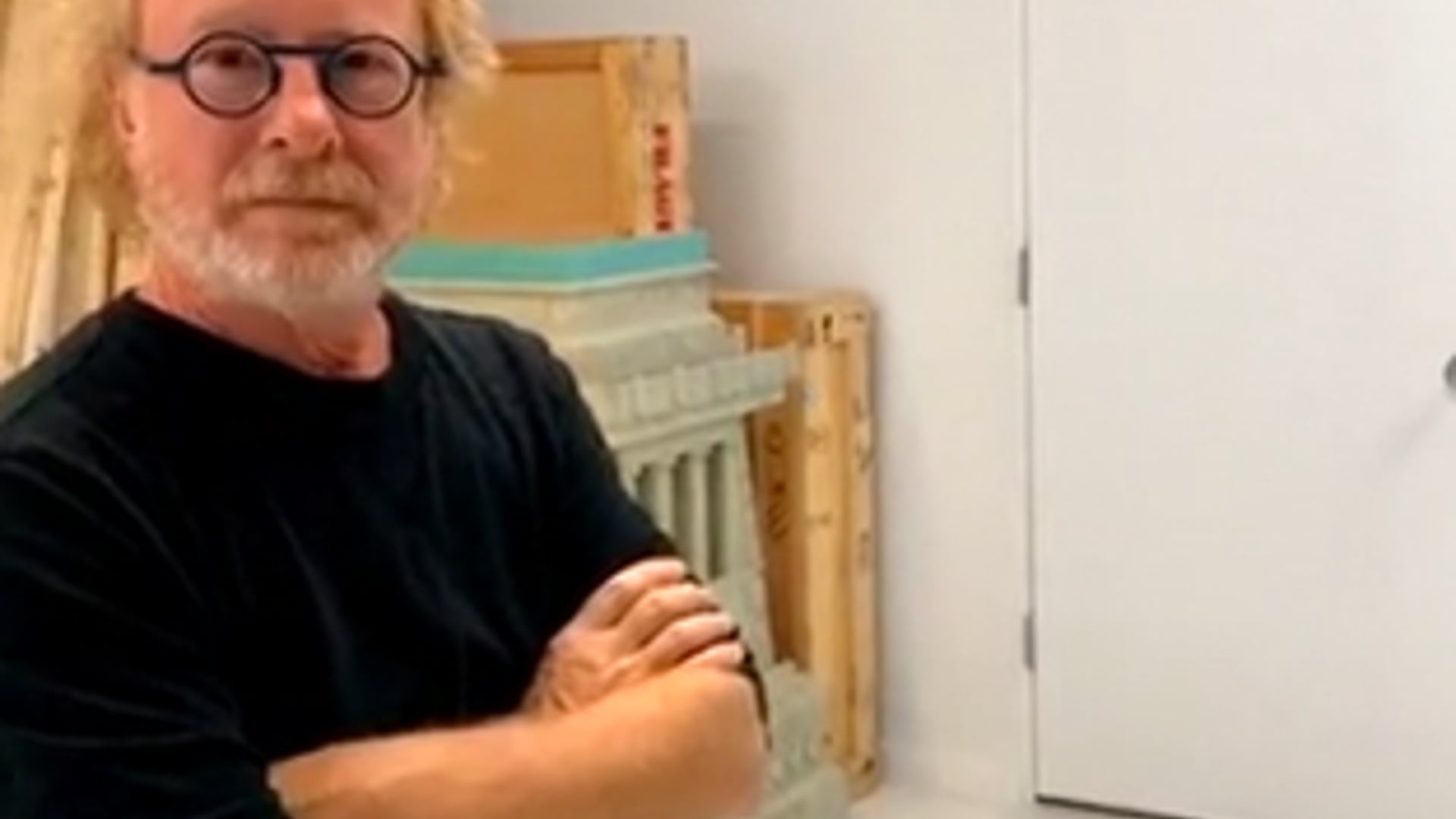 Greg Scott studio visit IG Live
