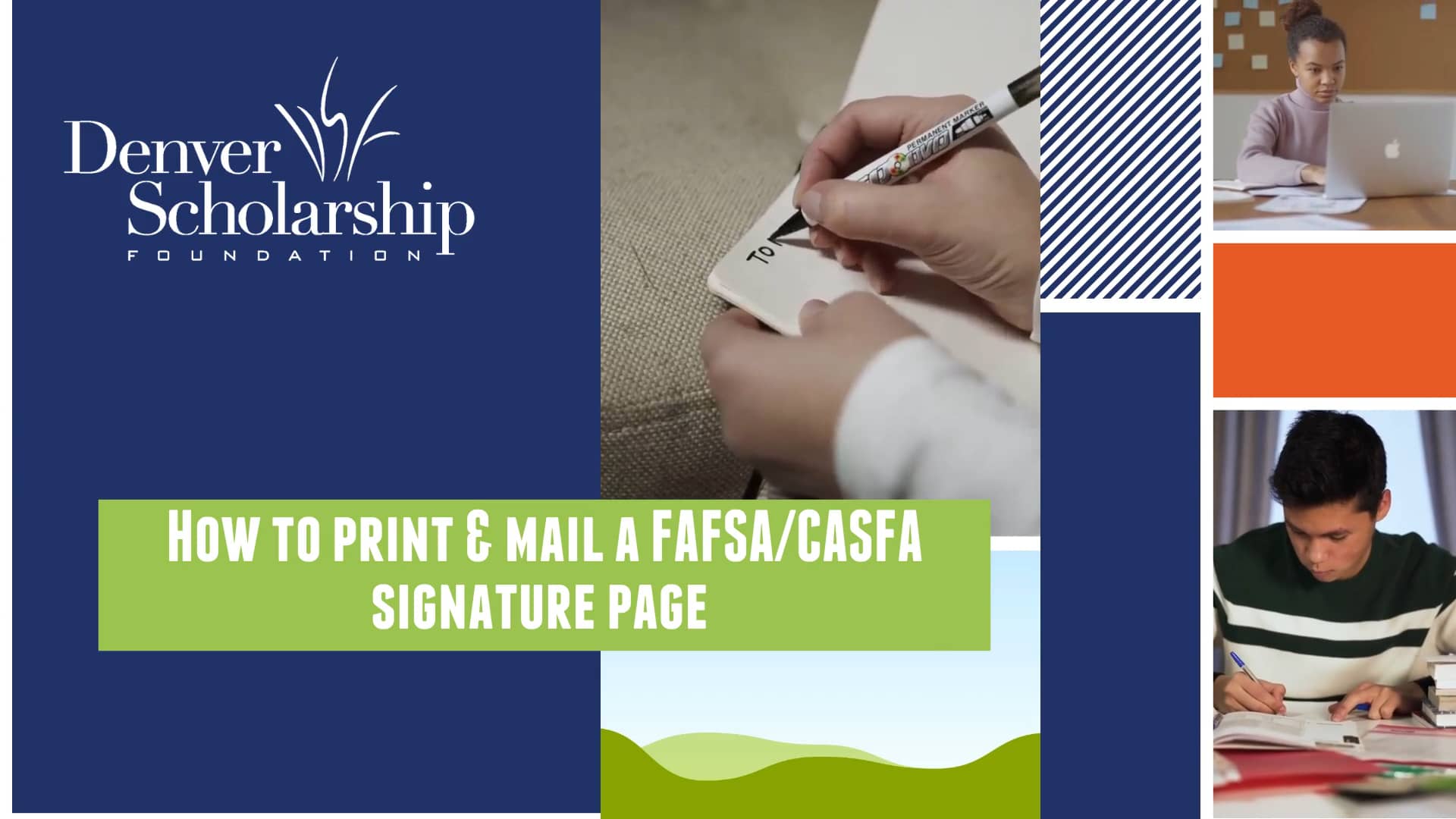 How to print & mail a FAFSA/CASFA signature page on Vimeo