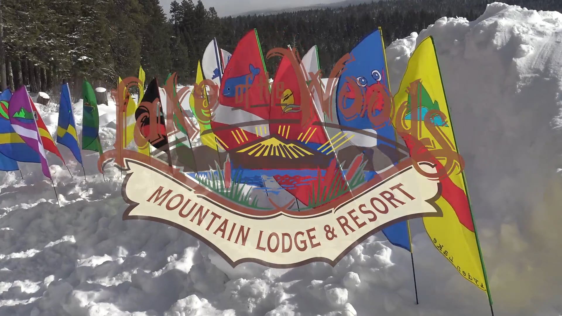 Lake of the woods winter promo 1 min
