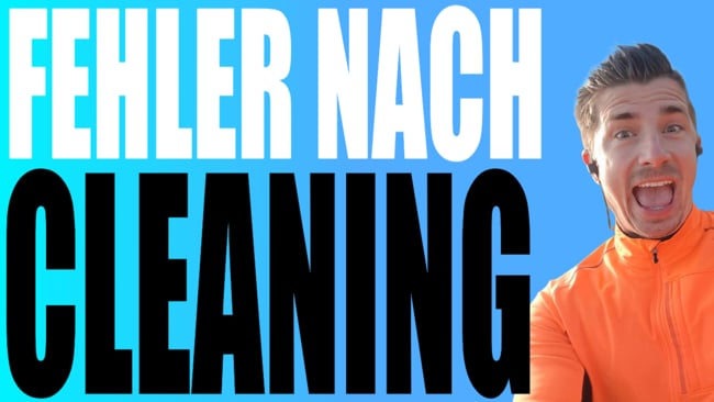 Ein großer Fehler nach dem Reichweiten Cleanup Prozess