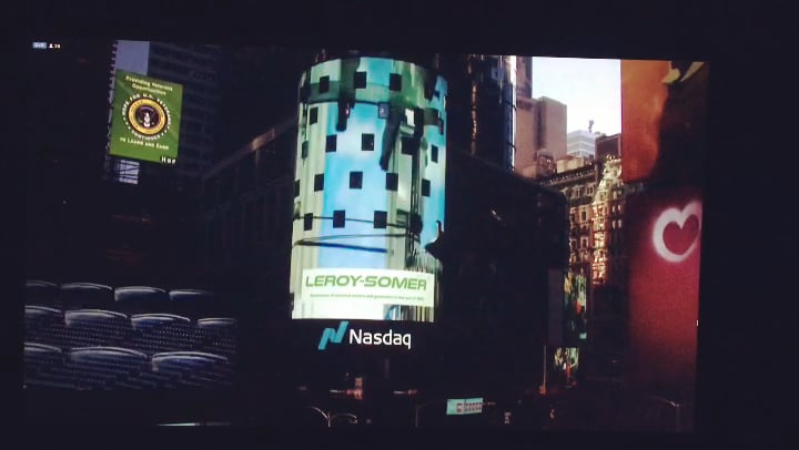 Times Square NYC - Leroy Somer Nidec