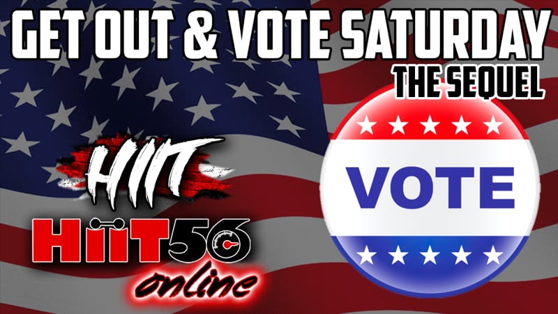 Hiit 56 | Get Out & Vote Saturday: The Sequel | with Susie Q | 10/24/20