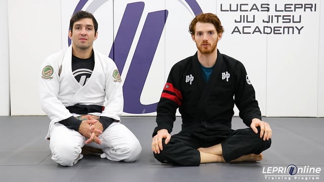 Cross Sleeve De La Riva to Deep Lace to Back Take or Sweep