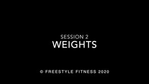 Weights: Session 2