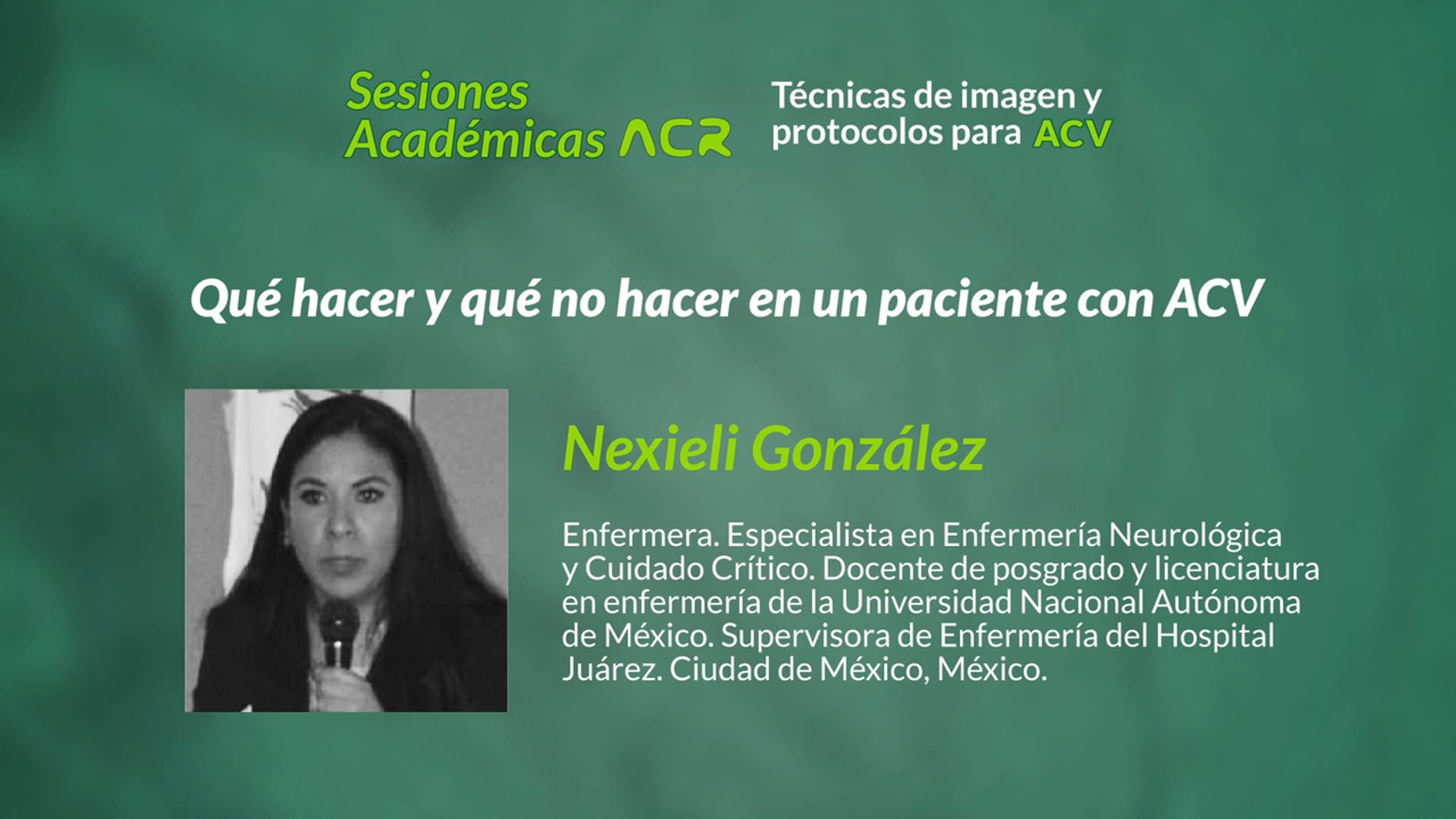 Qué hacer y qué no hacer en un paciente con ACV
