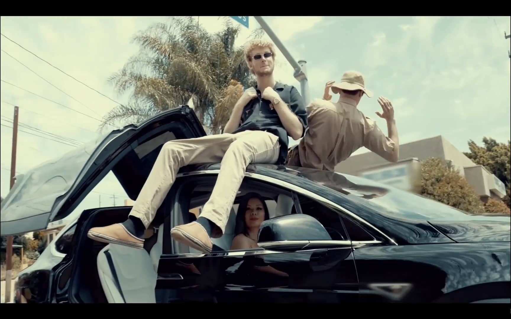 Whip a tesla