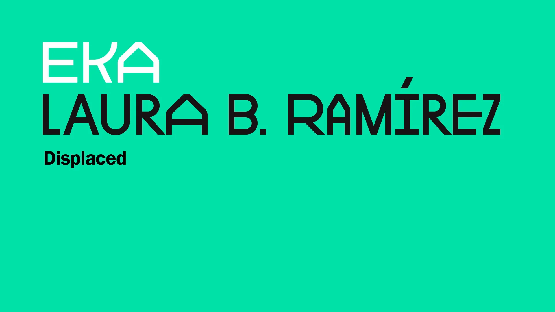 Interview with Laura B. Ramírez by Aspasia Kazeli  