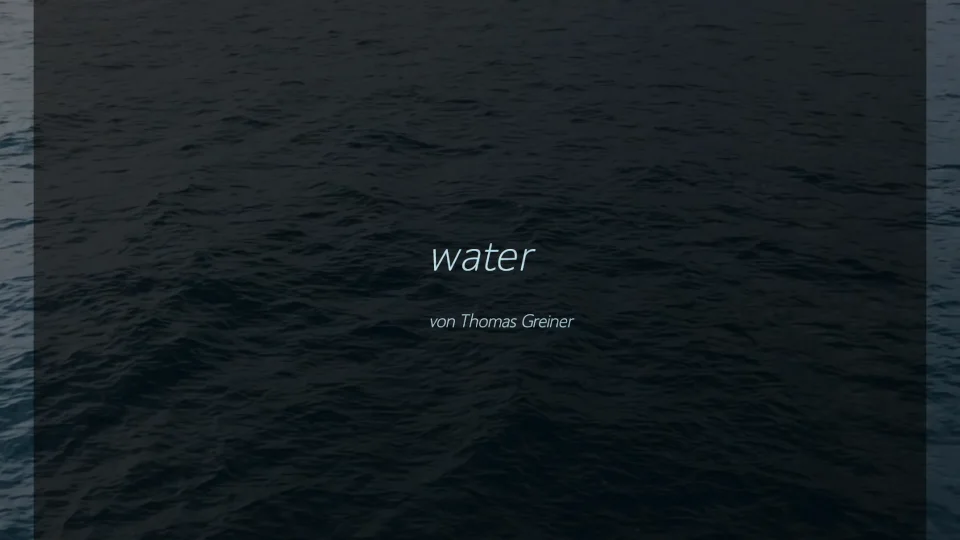 water on Vimeo