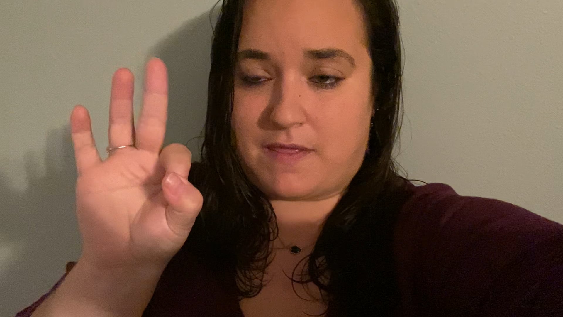 Letter F sign language on Vimeo