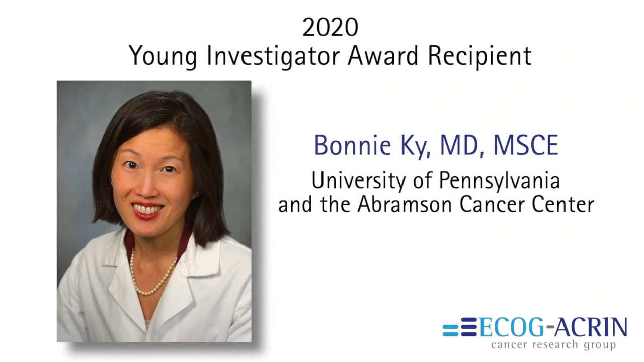 Introducing The 2020 Young Investigator Award Recipient: Bonnie Ky, MD ...