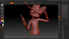 ZBrush - Essential - 09 - Atelier N2 - 05 - Mise en Couleur