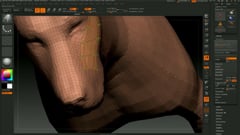 ZBrush - Essential - 07 - Retopologie - 01 - La brosse topology