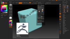 ZBrush - Essential - 08 - Texturing - 03 - Le polypainting