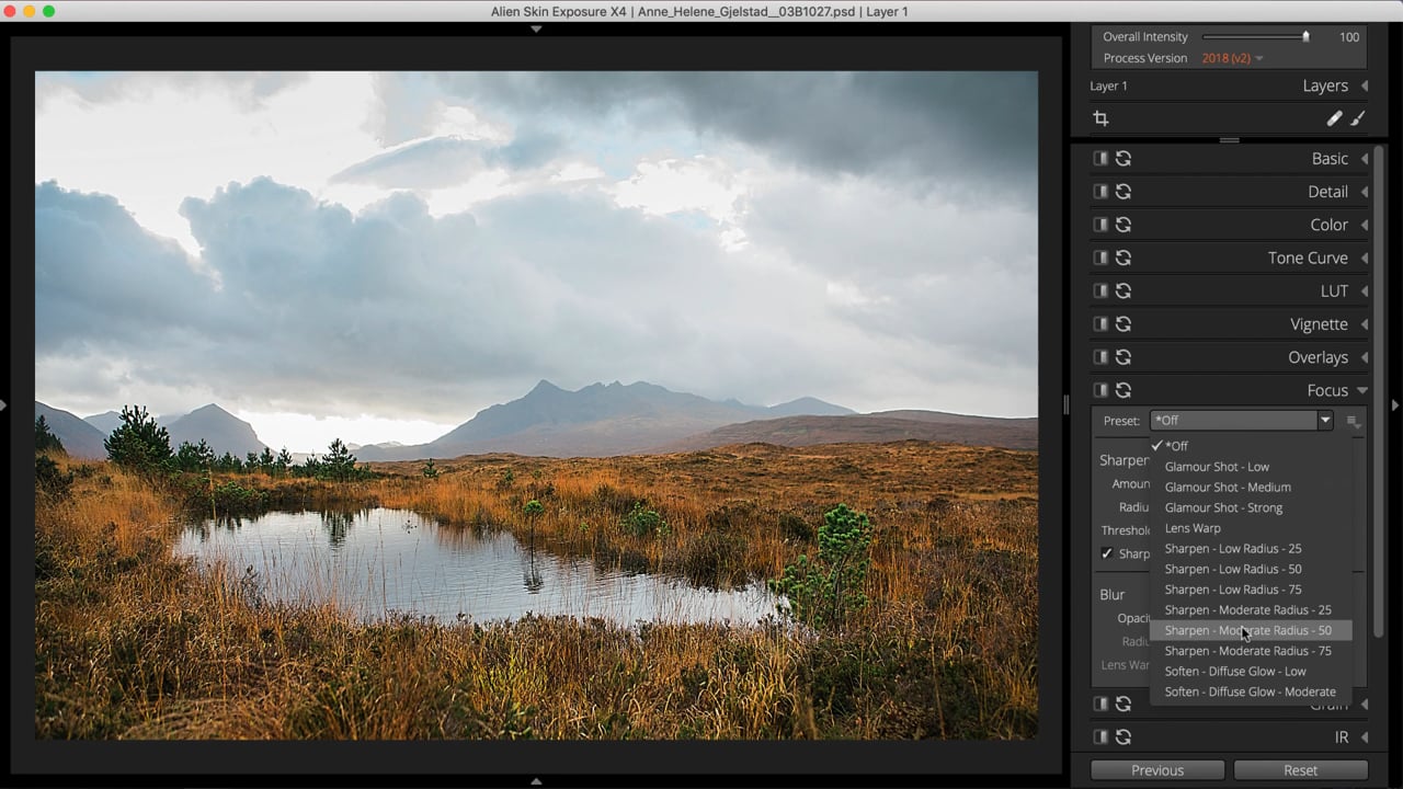 Exposure Editing - Sharpening Techniques - Exposure by Alienskin ...