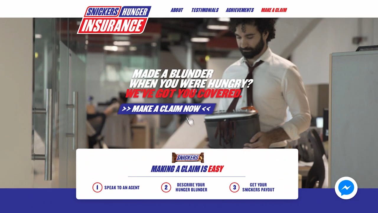 Snickers Hunger Insurance on Vimeo