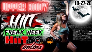 Hiit 56 | Upper Body | with Susie Q | 10/27/20