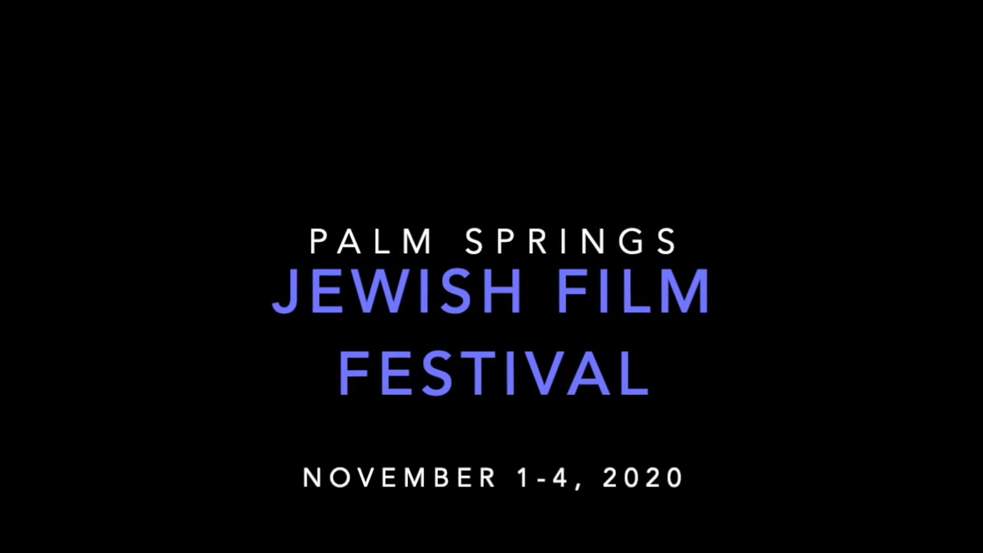 PS Jewish Film Festival 2020