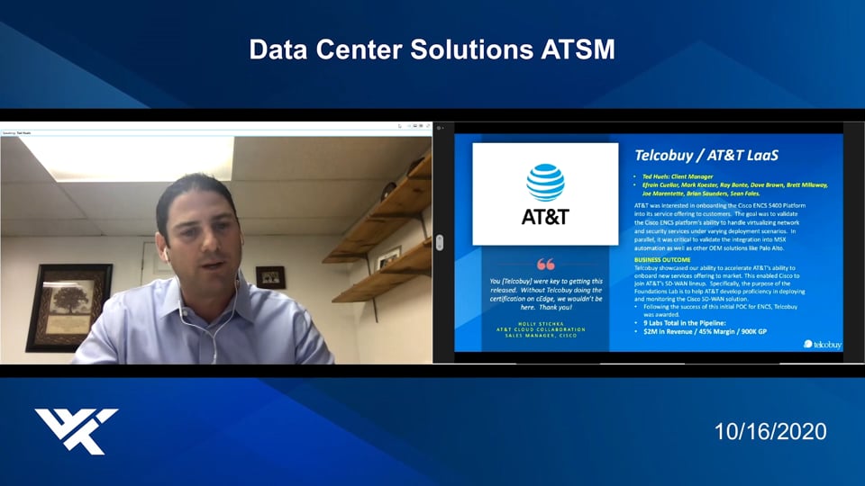 ATSM 10-16-2020 - Data Center Solutions - Above and Beyond - AT&T
