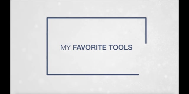 My Favorite Tools
