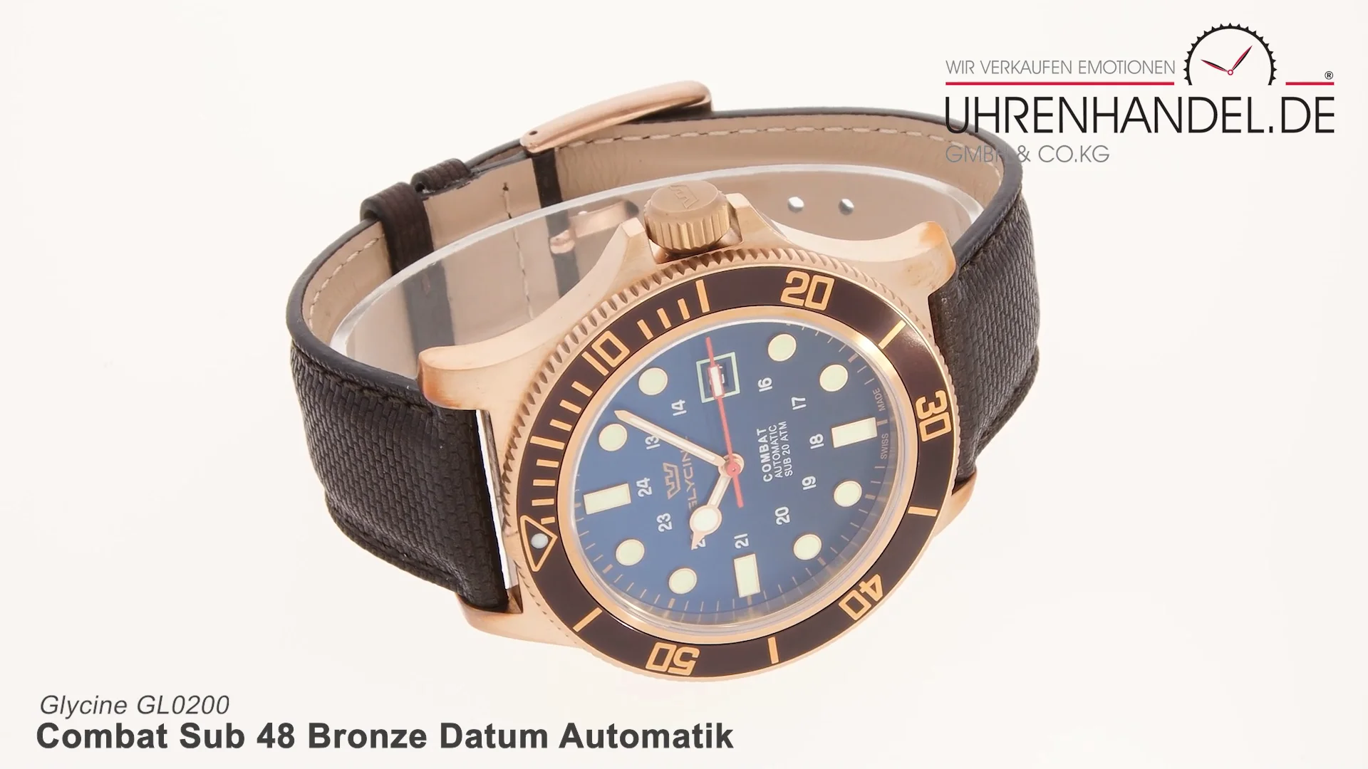 Glycine Combat Sub 48 Bronze Datum Automatik GL0200